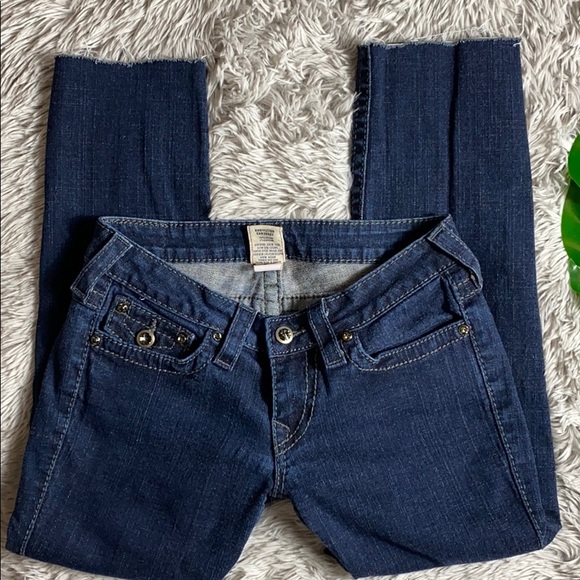 True religion disco Julie cut skinny crop size 27 - Picture 5 of 5